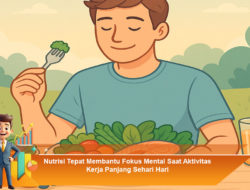 Nutrisi Tepat Membantu Fokus Mental Saat Aktivitas Kerja Panjang Sehari Hari