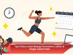 Tips Fitness untuk Menjaga Konsistensi Latihan di Tengah Jadwal Padat