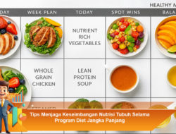 Tips Menjaga Keseimbangan Nutrisi Tubuh Selama Program Diet Jangka Panjang