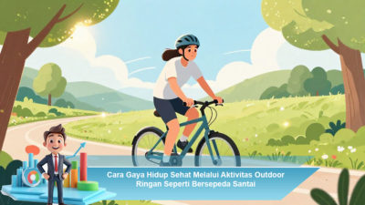 Cara Gaya Hidup Sehat Melalui Aktivitas Outdoor Ringan Seperti Bersepeda Santai