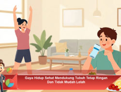 Gaya Hidup Sehat Mendukung Tubuh Tetap Ringan Dan Tidak Mudah Lelah