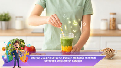 Strategi Gaya Hidup Sehat Dengan Membuat Minuman Smoothie Sehat Untuk Sarapan