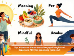 Tips Kesehatan Harian untuk Menjaga Energi Alami Sepanjang Aktivitas Sepanjang Hari Penuh