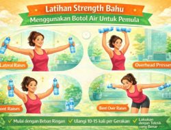 Latihan Strength Bahu Menggunakan Botol Air Untuk Pemula Aman dan Efektif