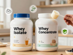 Tips Memilih Whey Isolate vs Whey Concentrate: Mana yang Lebih Baik