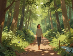 Manfaat “Forest Bathing” atau Berjalan di Alam untuk Menurunkan Kortisol